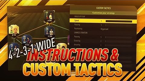 FIFA 17 ULTIMATE TEAM - BEST FORMATION FOR FUT CHAMPIONS WITH INSTRUCTIONS & CUSTOM TACTICS!!