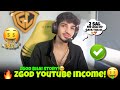 Godlike Zgod YouTube Income!🤑Zgod Bhai Story🥹