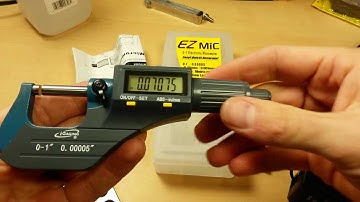 (:UnBox & Review:) iGaging EZMic Digital Micrometer ~Absolute Origin, .00005" Resolution