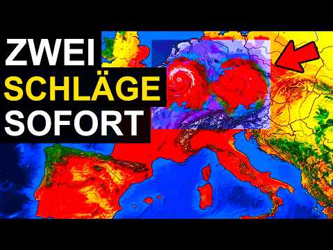 Extreme Wetter-PROGNOSE! 2 Hitzekuppeln über Europa — plötzliche Wende nach Norden