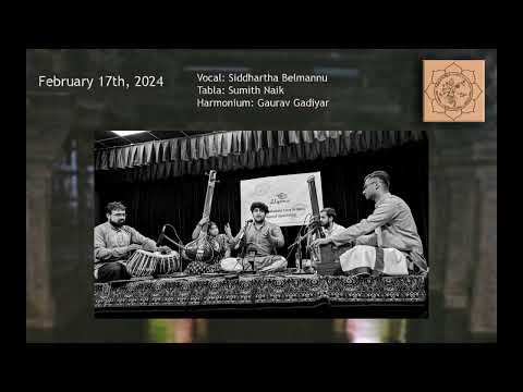 Siddhartha Belmannu - Raag Kedar and Raag Bhageshri