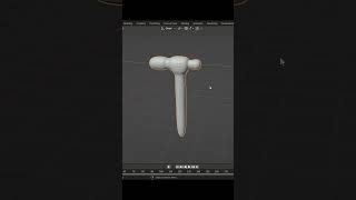 Hammer In Blender In 30 Seconds #shorts #blender #blendertutorial