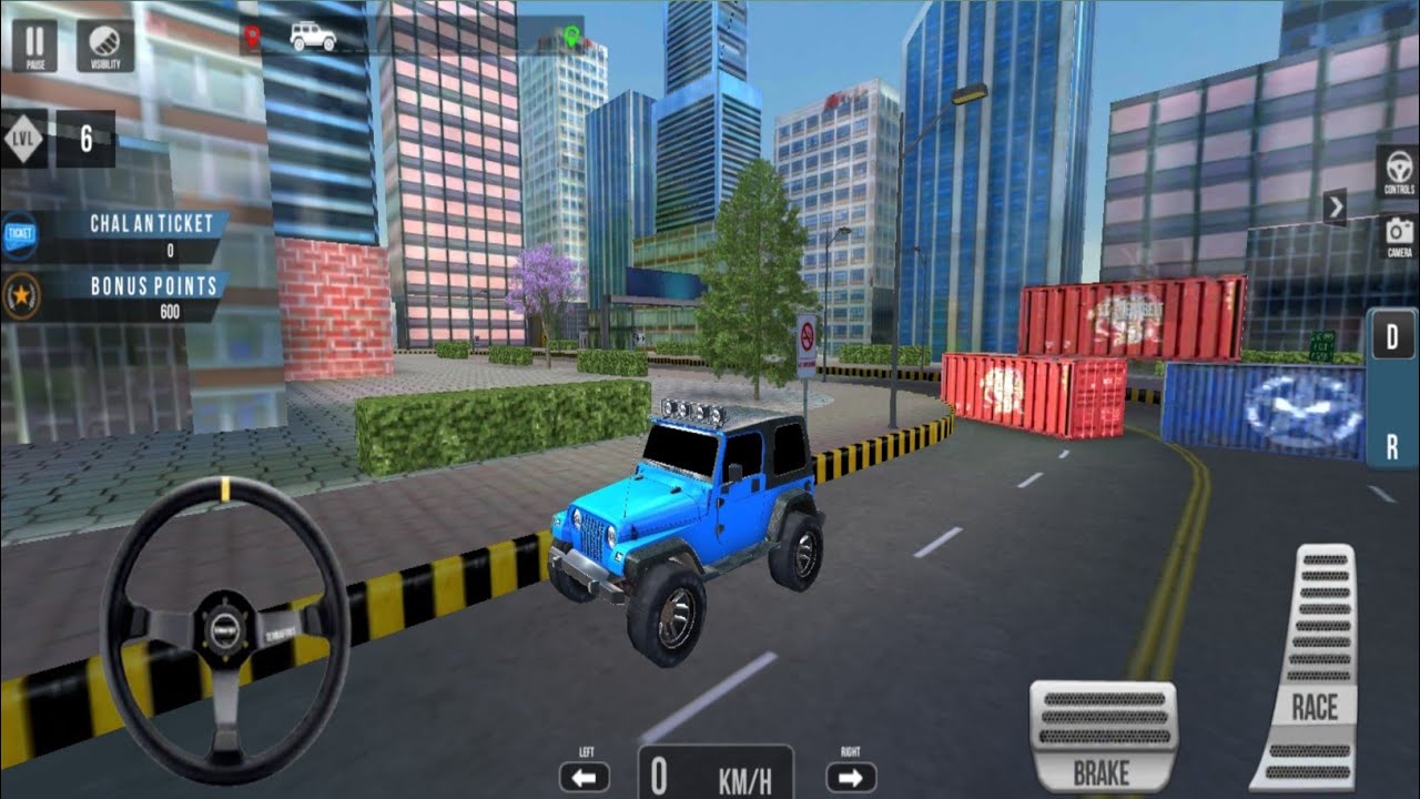 Offroad Car Parking Car Games Android Gameplay 