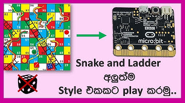Micro:bit Tutorial 4 Snake and ladder game with Micro:bit