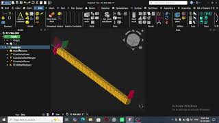 FreeCAD FEM Workbench Basic short video 