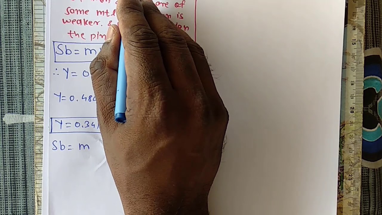 Problem on  Design of Spur Gear | Spur Gear | Machine Design-II