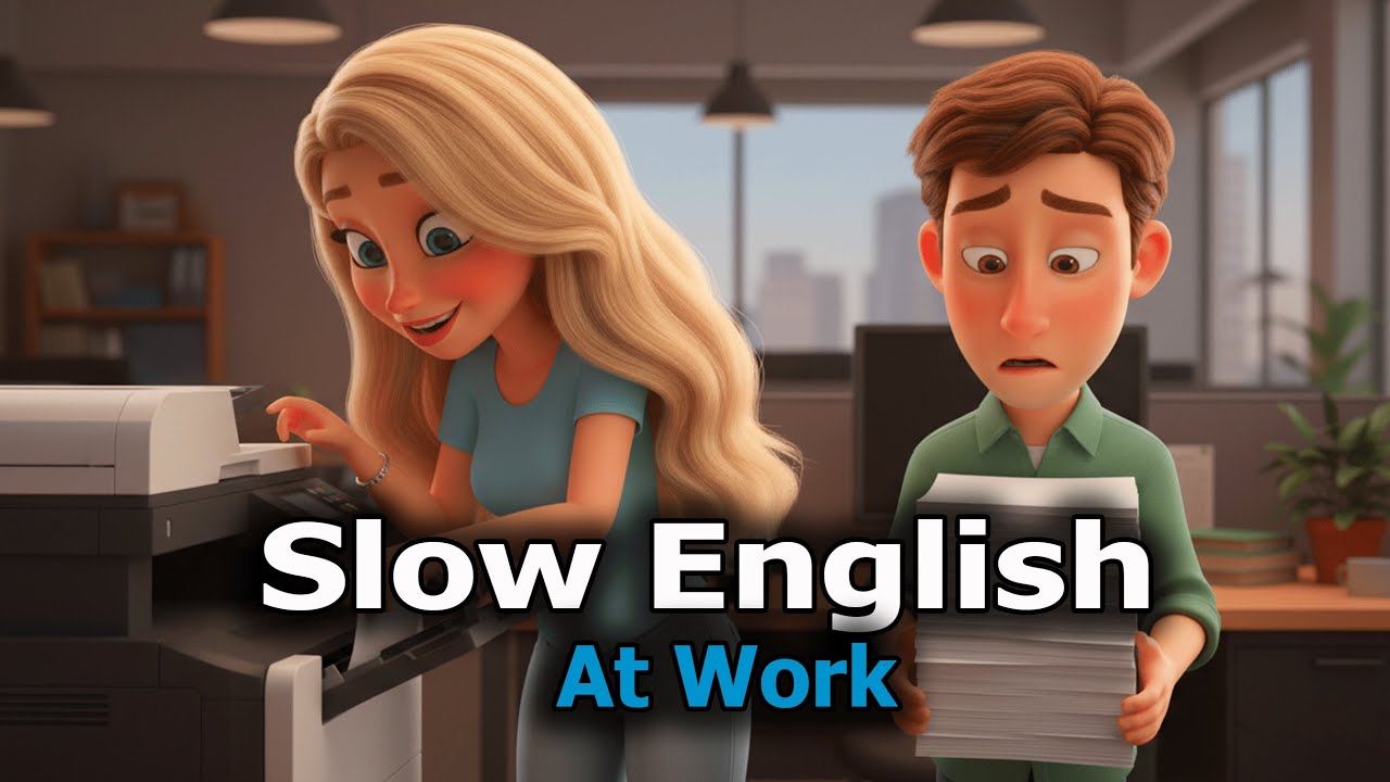 English Listening Practice | Real-Life Office Story