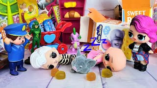 WE HAVE DISCOVERED ALL THE SURPRISES! LOL THIEVES ARE GOING TO JAIL! Dolls LOL cartoons Darinelka