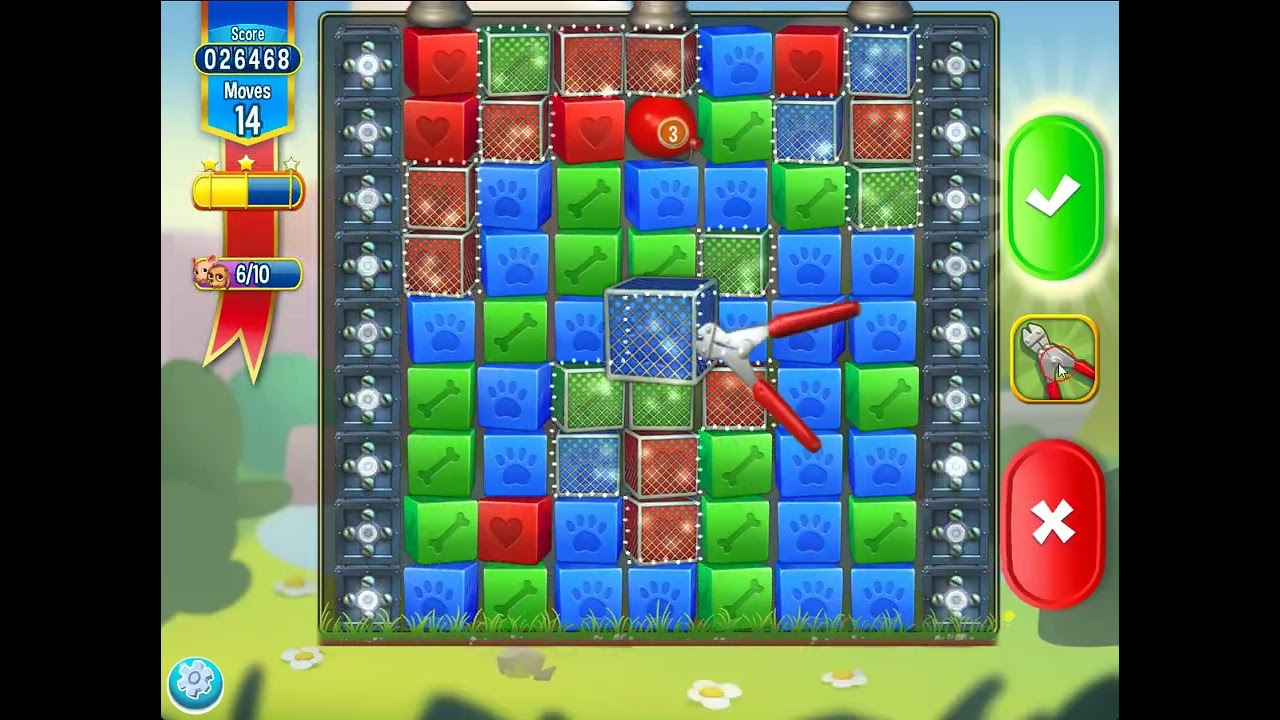 Pet Rescue Saga level 5127 no boosters | PuzzledCubes.site