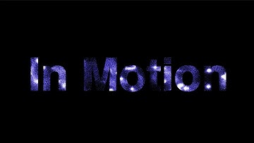 In Motion - An abstract motion capture project