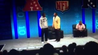 Cris Carter says to have a "fall guy"