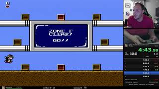 Chip 'n Dale NES speedrun in 9:48 world record screenshot 3