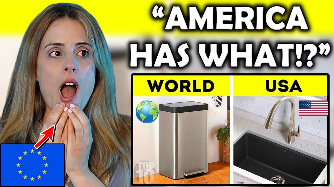 European Girl Reacts to 11 Common Things That Don't Exist Outside the USA