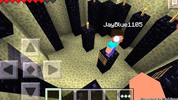 Minecraft PE: PARKOUR X map = part 2