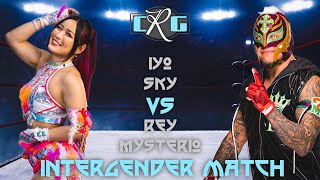 Intergender Showdown Iyo Sky Vs Rey Mysterio