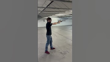 Our gunsmith Cody testing a new suppressor #shorts #viralvideo #2ndamendment #shootingrange