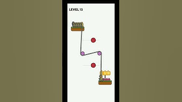 rope rescue level 13 // Android gameplay #playstoregames #playstoregames #roperescue #satisfyinggame