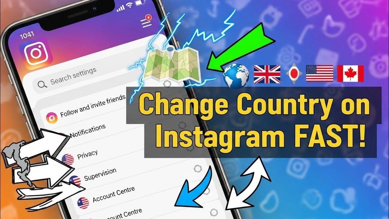 Change Country on Instagram | Change Region Easily