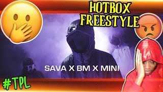 THEY APPLYING PRESSURE WITH THIS ONE 😤🥶 | #TPL SAVA X BM X MINI - HOTBOX FREESTYLE (REACTION)