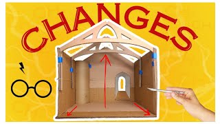 Modifying Bentley House Minis cardboard room box • Gryffindor Common Room by Queen City Minis 7,758 views 6 months ago 8 minutes, 53 seconds