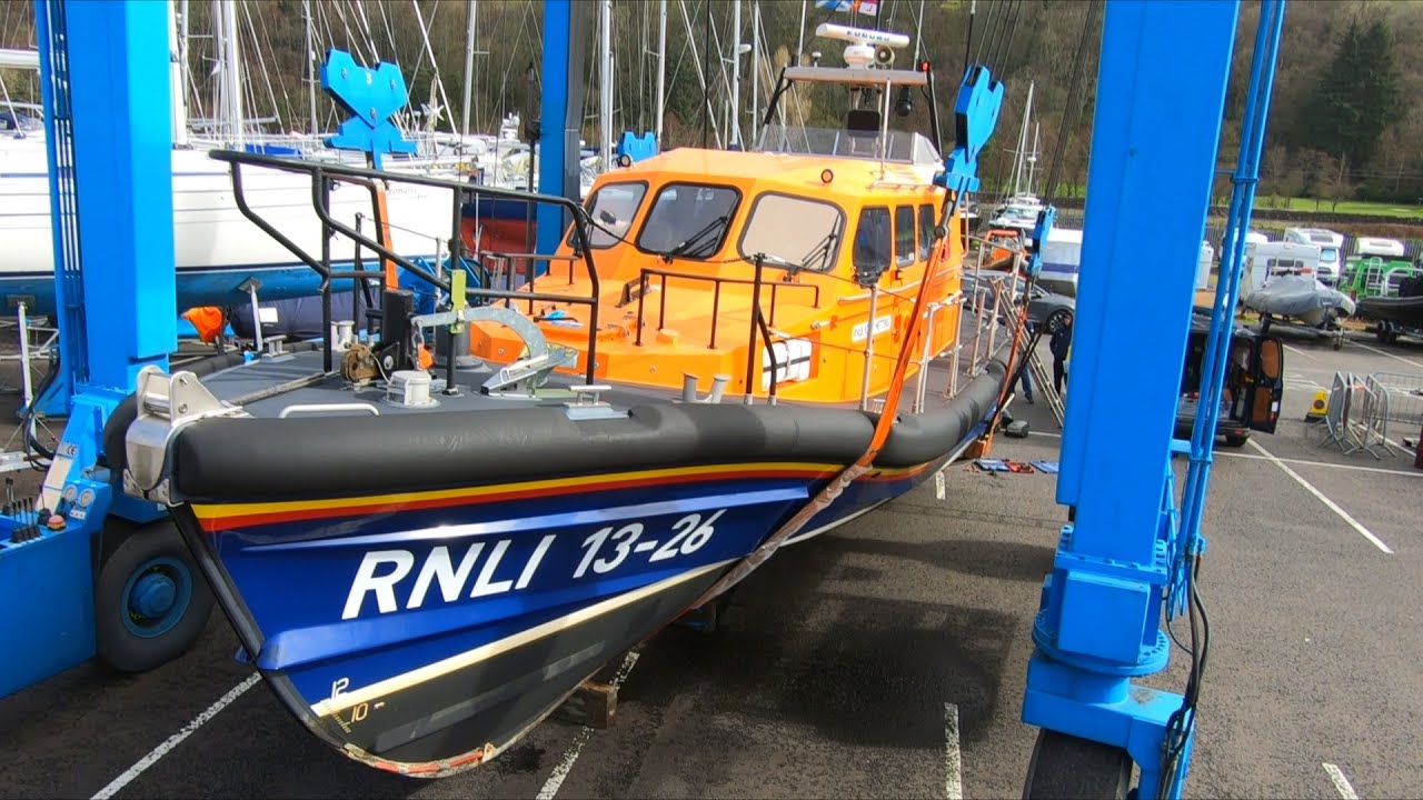 Relief Girvan Lifeboat John Metters at Largs Marina YouTube