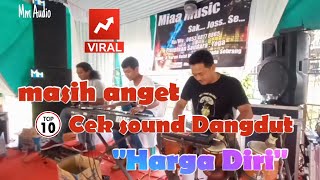 Cek sound dangdut bass glerr , Masih anget Cek sound 