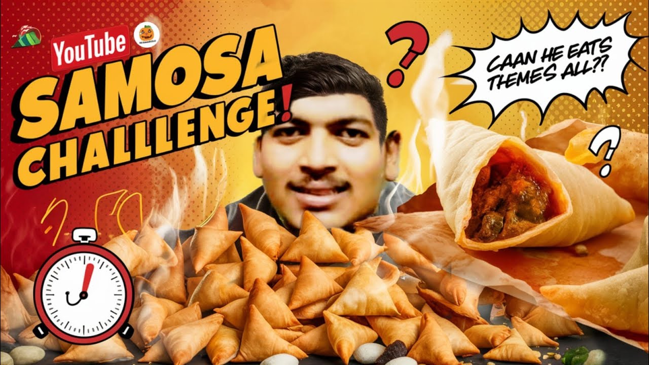 Samosa challenge in 2 minutes