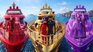 GOLDEN SHIP Ladybug VS AMETHYST SHIP Rumi VS RUBY SHIP Mira [How It's Done] Kpop Demon Hunters MV screenshot 3