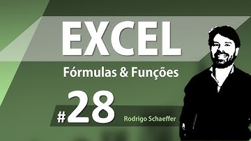 Fórmulas e Funções do Excel para Concursos - Aula 28 de informática
