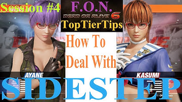 DOA6 - Advanced Guide Tutorial - Session #4 SIDESTEP System
