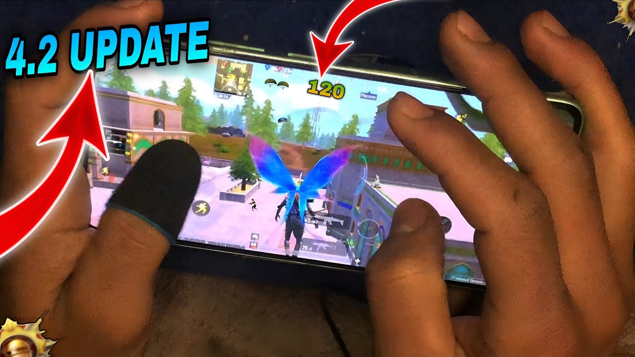 4.2 update test | Poco x7 pro  smooth + 120 fps performance test in pubg mobile 🔥🤩