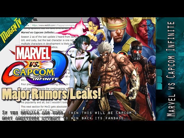 Rumor: Marvel vs. Capcom 4 and Street Fighter 6 in Development