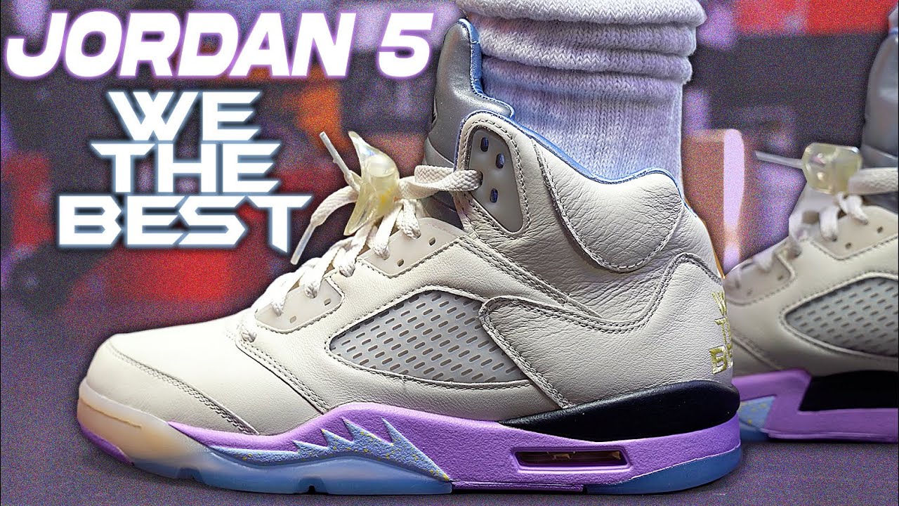 DJ Khaled x Air Jordan 5 “ WE THE BEST SAIL “ Review and On Foot