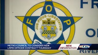 New LMPD contract set for full Metro Council vote