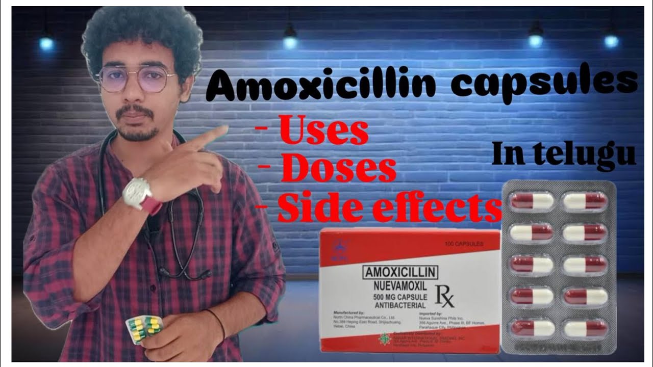 Amoxicillin capsules complete details in Telugu by Dr Mukesh 