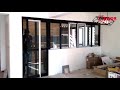 Kitchen Entrance Open Concept (2 panels door + fix + 6 panels window)