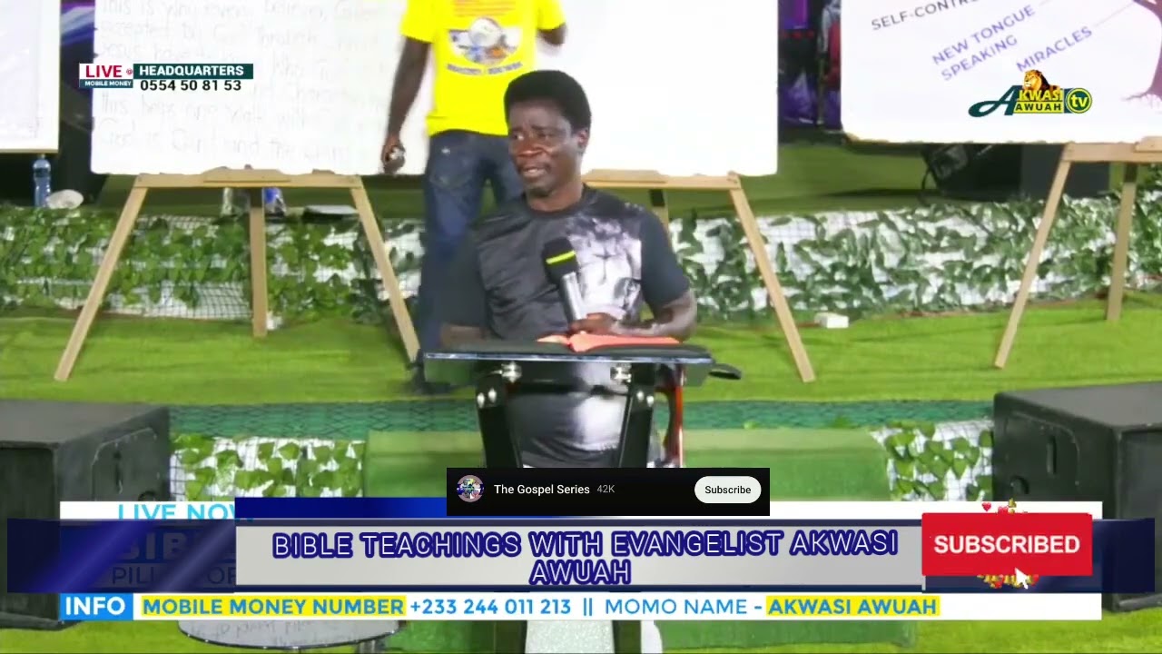 THE PERSONALITY OF THE HOLY SPIRIT - BIBLE TEACHINGS WITH EVANGELIST AKWASI AWUAH