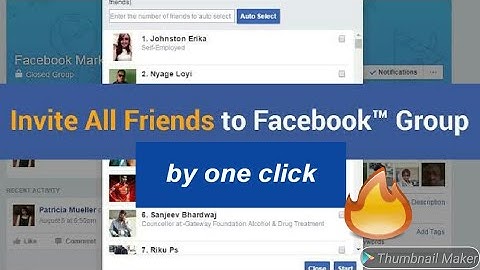 add all friends in Facebook group Automatically 1 Click - 2018/2019 - New Easy trick || new video