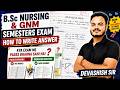 GNM &amp; B.Sc Nursing Semester Exam |B.Sc Nursing &amp; GNM Answer Writing Secrets..Devashish Sir