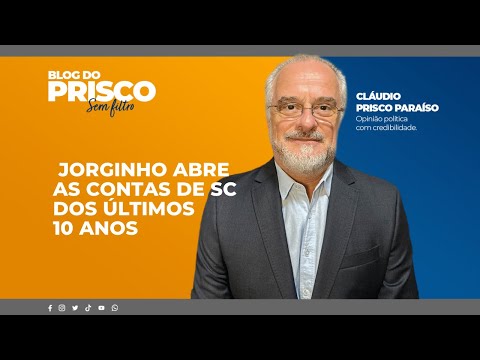 Jorginho abre as contas de SC dos últimos 10 anos