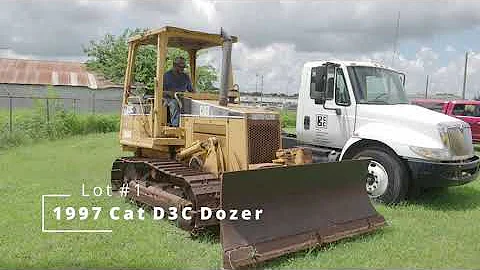 Lot 1 1997 Cat D3C Dozer