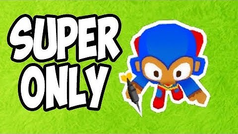 Solo Super Monkey - BTD6 CHIMPS