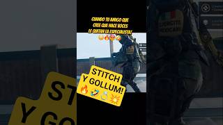 STITCH Y GOLLUM EN WARZONE!🔥💥🤣 #warzone #2025 #viral #humor #reels #shorts #callofduty #gamer #cod
