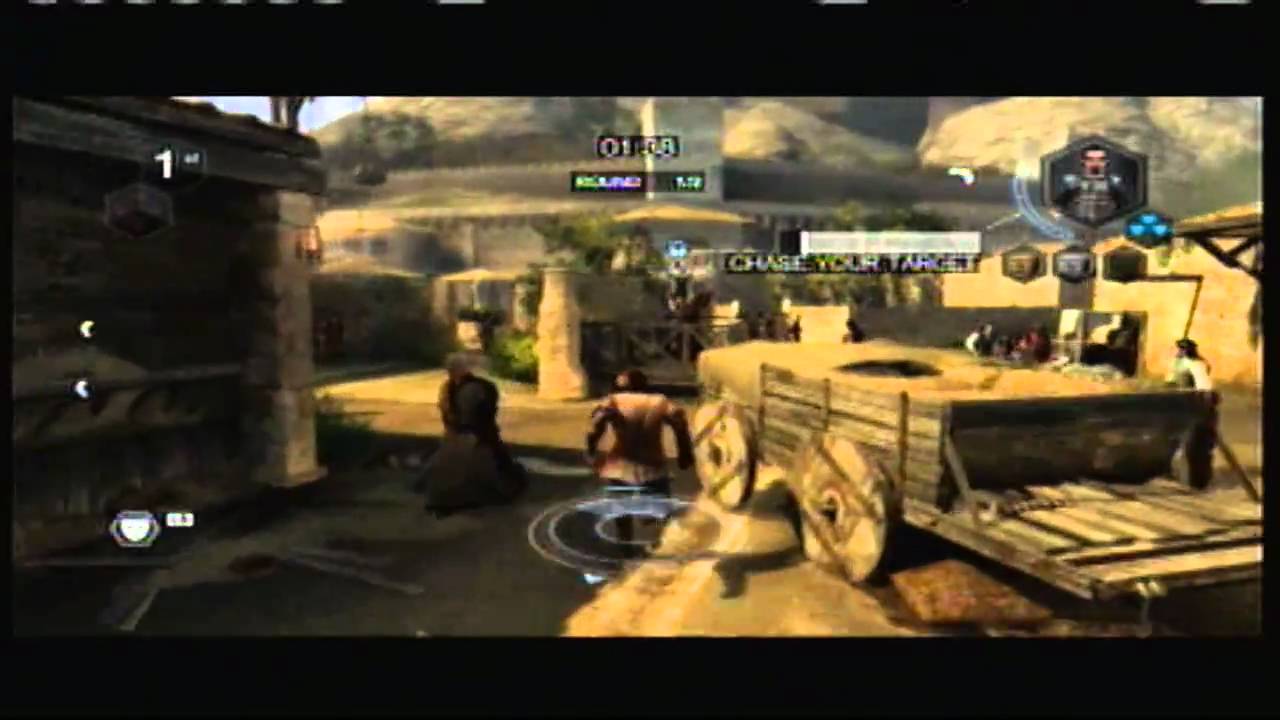 Assassin's Creed: Brotherhood - Multiplayer - Chest Capture on San Donato (Live Commentary)