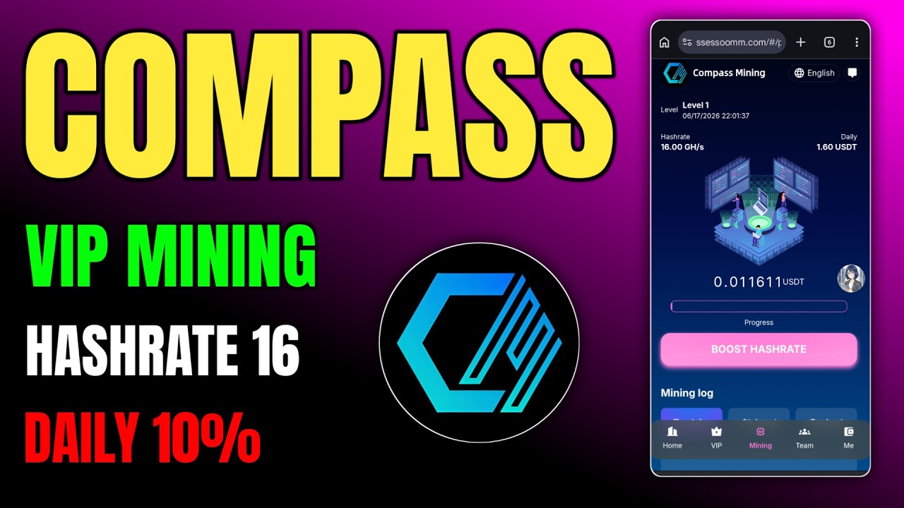 Hon Compass Tutorial 🚀 Compass Mining FULL Guide Step By Step ⚡ Complete Setup Tutorial ...