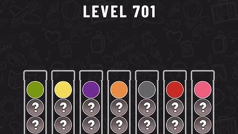 Ball Sort Puzzle Level 701 #ballsortpuzzle #ballsortpuzzlegameplay #puzzlegame #mobilegames