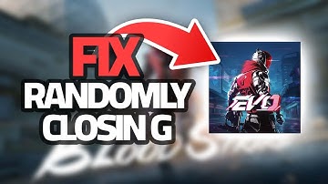How To Fix Blood Strike Game App Randomly Closing | Step By Step