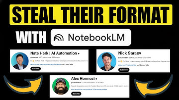 Clone ANY YouTube Channel With This AI Hack (NotebookLM Revealed)