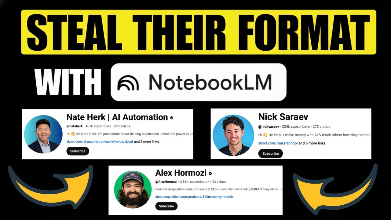 Clone ANY YouTube Channel With This AI Hack (NotebookLM Revealed) - YouTube
