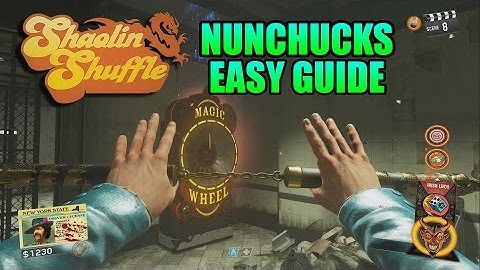 Shaolin Shuffle Nunchucks Guide + PaP Gameplay (easy tips and tricks)